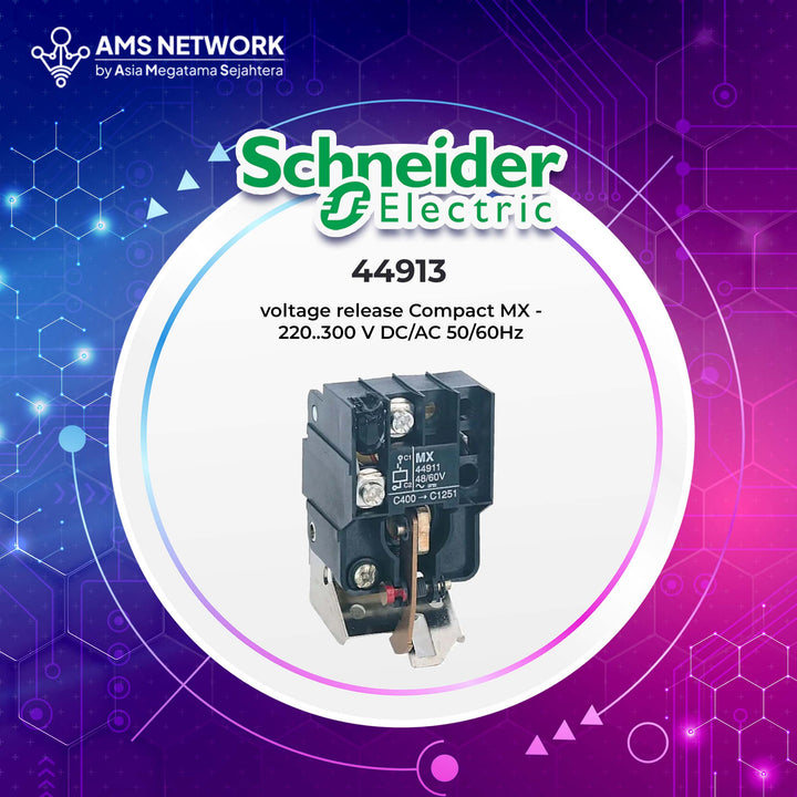 44913 - Schneider Electric voltage release Compact MX - 220..300 V DC/AC 50/60Hz
