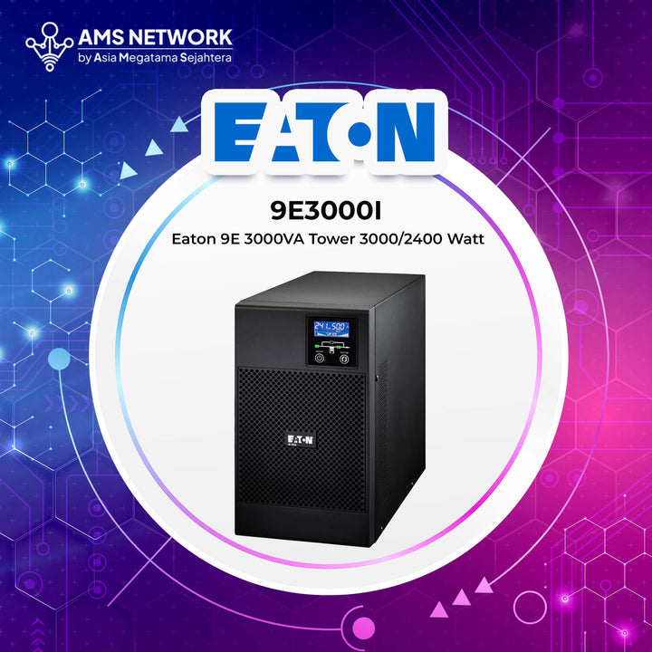 9E3000I - EATON 9E 3000VA TOWER 3000VA/2400W - UPS 9E3000I