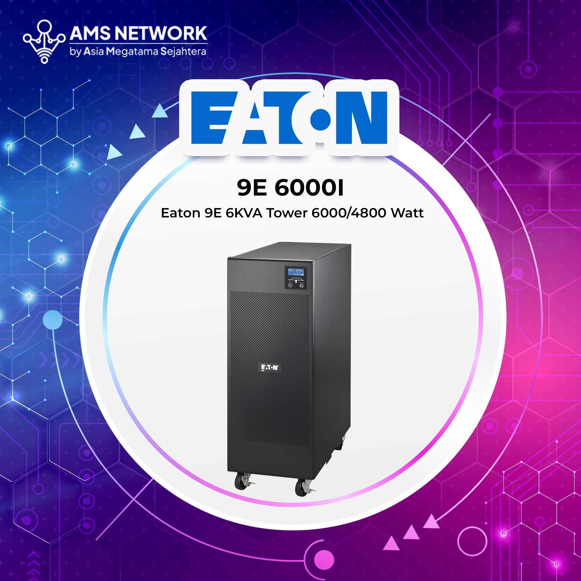 EATON 9E 6000I - UPS 9E6Ki / 9E 6000VA /  9E6000I / 9E6KVA 6000VA 4800W