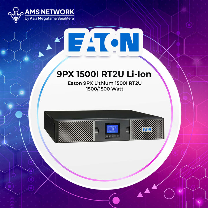9PX 1500I RT2U Li-Ion - EATON 9PX Lithium 1500I RT2U 1500/1500 Watt - 9PX1500IRT2U-L