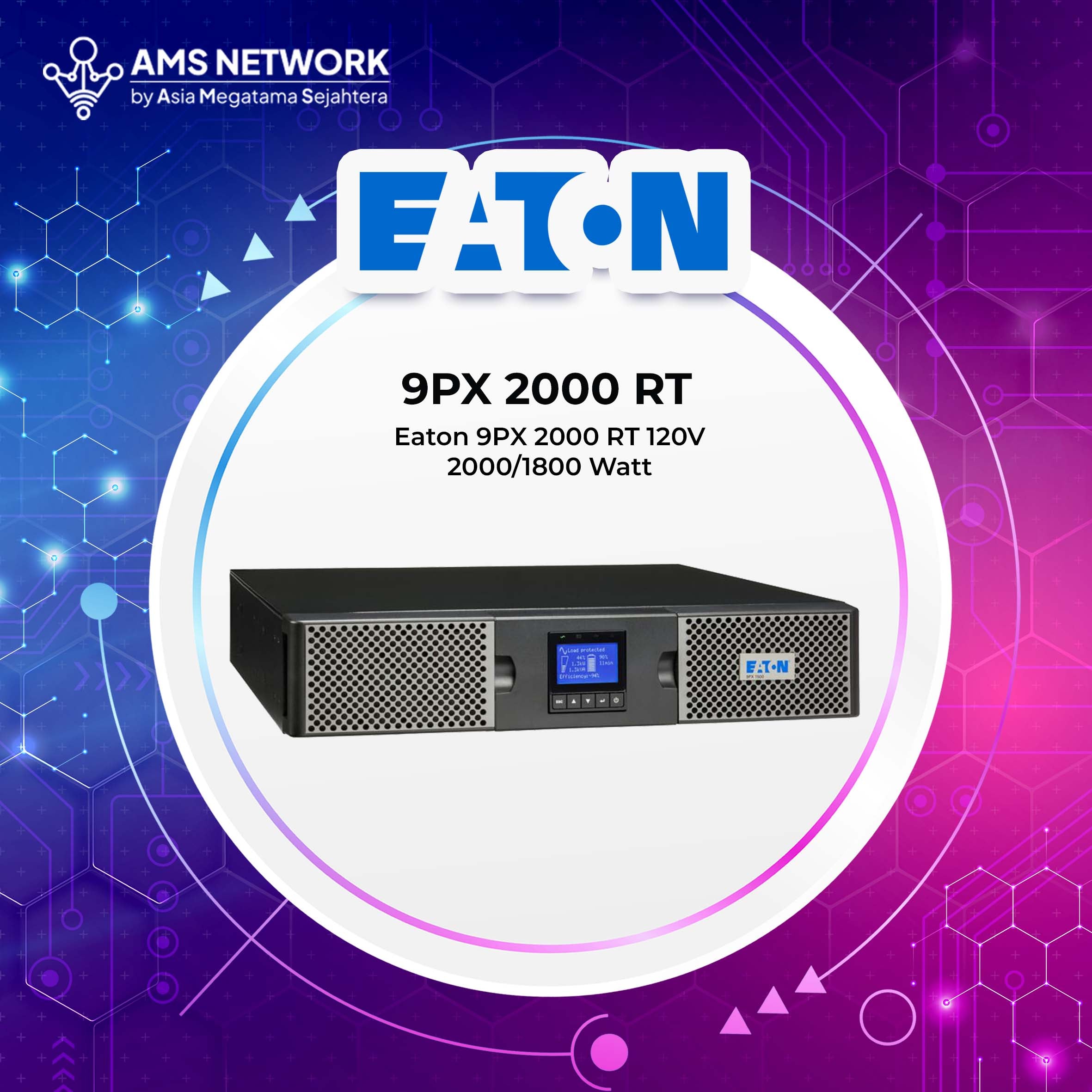 9PX 2000 RT - EATON 9PX 2000 RT 120V 2000/1800 Watt - 9PX2000RT