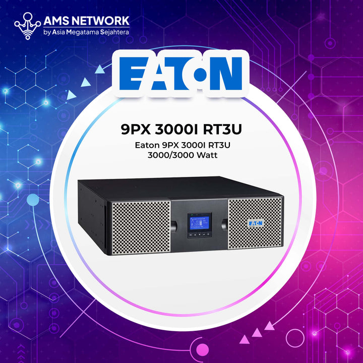 9PX 3000I RT3U - EATON UPS 9PX 3000I RT3U 3000/3000 Watt - 9PX3000IRT3U