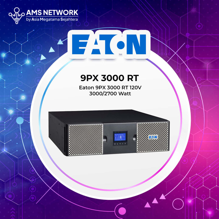 EATON 9PX 3000 RT - UPS ONLINE 9PX3000RT 3000VA 2700W