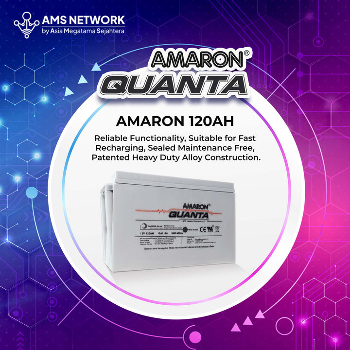 AMARON QUANTA 12AL120 - BATTERY VRLA 12V 120AH