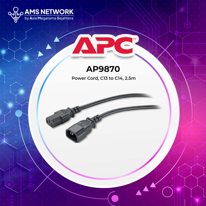 Kabel Power AP9870 - APC Power Cord, C13 to C14, 2.5m