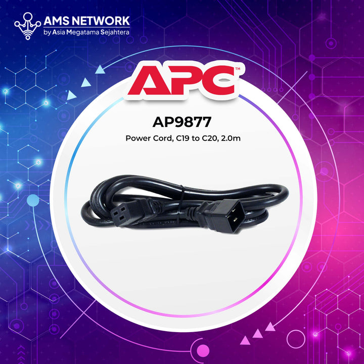 Power Cable AP9877 - APC Cord C19 to C20, 2.0m