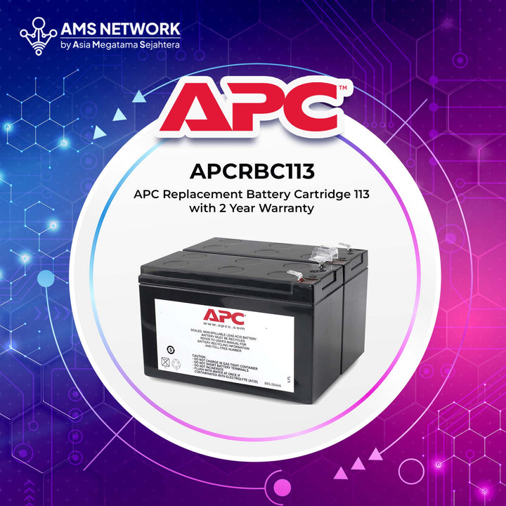 APC RBC 113 - APC Replacement Battery Cartridge 113 with 2 Years Warranty  ups internal BX1400 | APC RBC113 - RBC 113