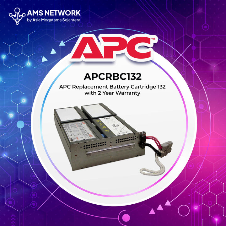 APC RBC 132 - Replacement Battery Cartridge RBC 132 with 2 Year Warranty