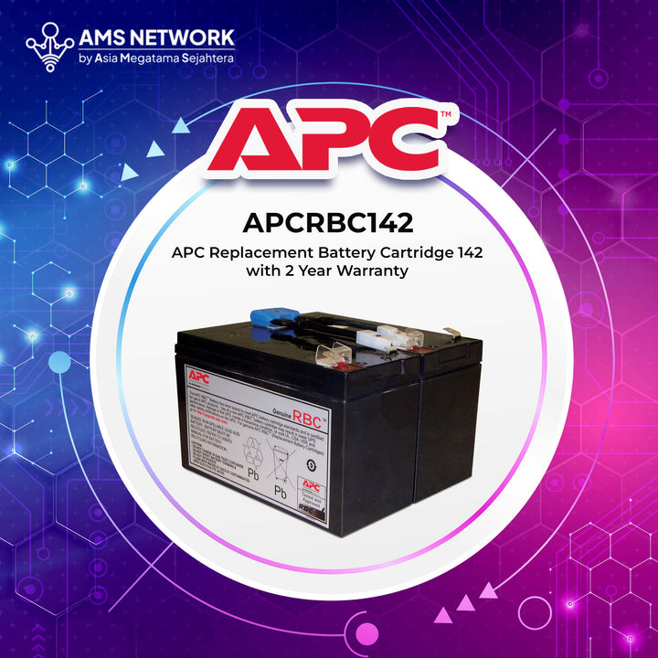 APC RBC142 - Baterai UPS Replacement battery cartridge RBC 142