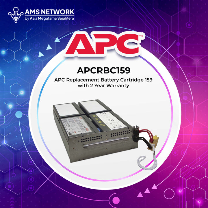 APC RBC159 - RBC 159 Replacement Battery Cartridge 159 with 2 Year Warranty