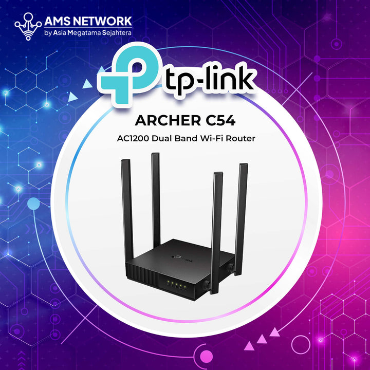 TP-Link Archer C54 - AC1200 Dual Band Wi-Fi Router