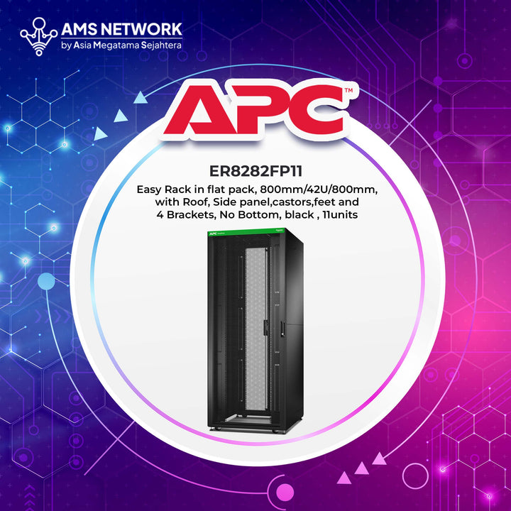 Rack Server 42U APC Easy Rack 800mm 800mm ER8282FP11