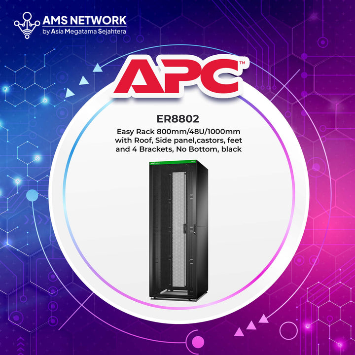 Rack Server 48U APC Easy Rack 800mm 1000mm ER8802