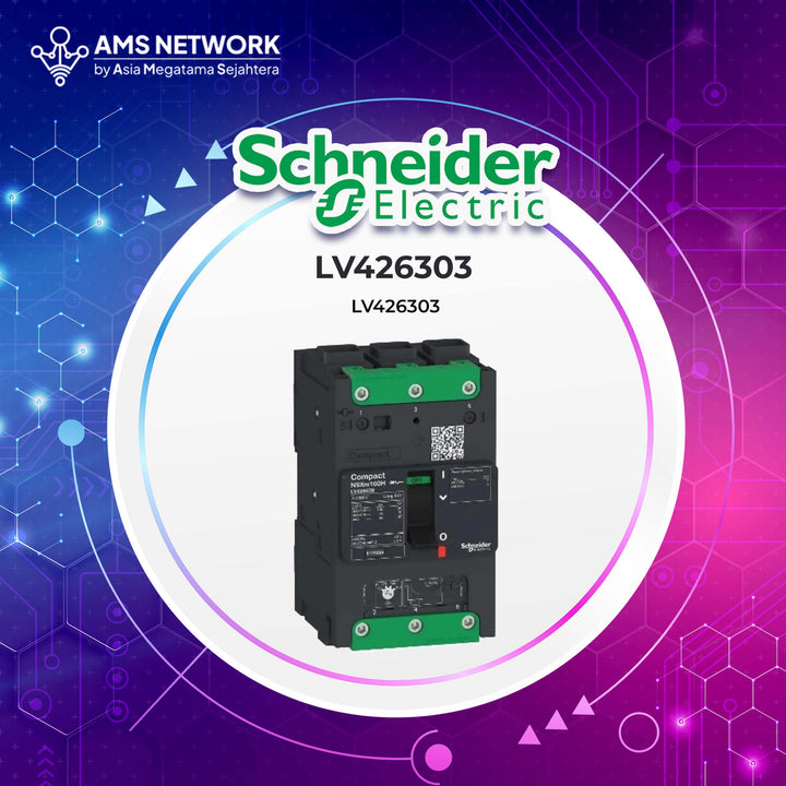 LV426303 - Schneider Electric Moulded Case Circuit Breaker Schneider LV426303 3P 36 kA Compact NSXm100-160 F TMD