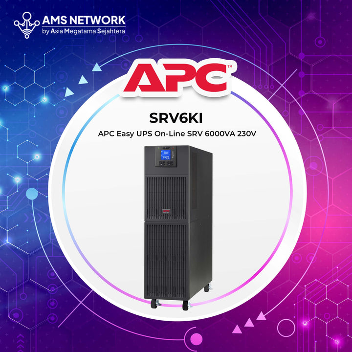 SRV6KI - APC Easy UPS On-Line SRV 6000VA 230V