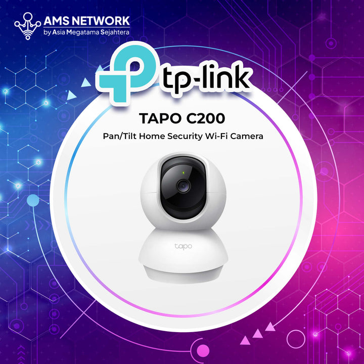 CCTV Camera TP-LINK Tapo C200 Pan/Tilt Home Security Wi-Fi Camera