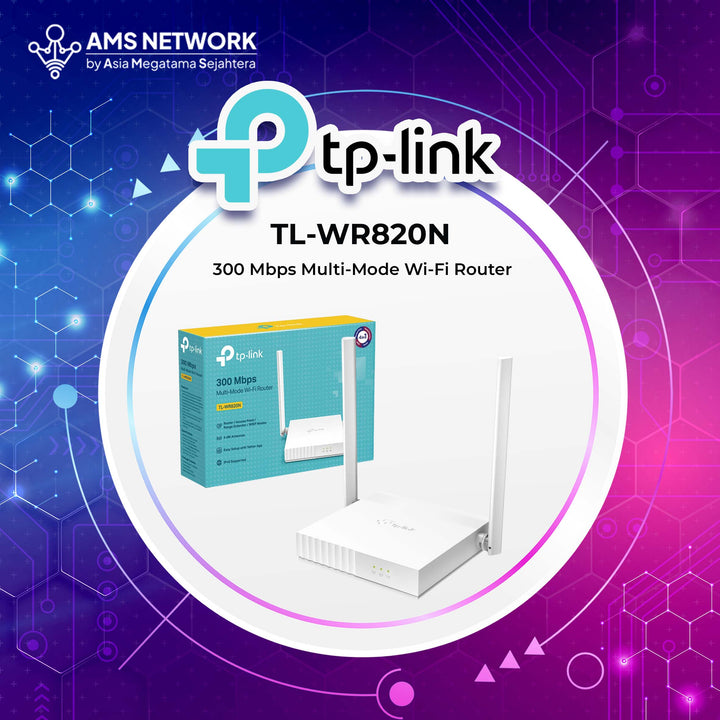 TL-WR820N - TP-LINK 300Mbps Wireless N Speed Router